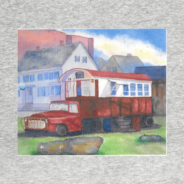 Gilley&#39;s Lunch Wagon in Portsmouth NH by ROSEANN MESERVE 